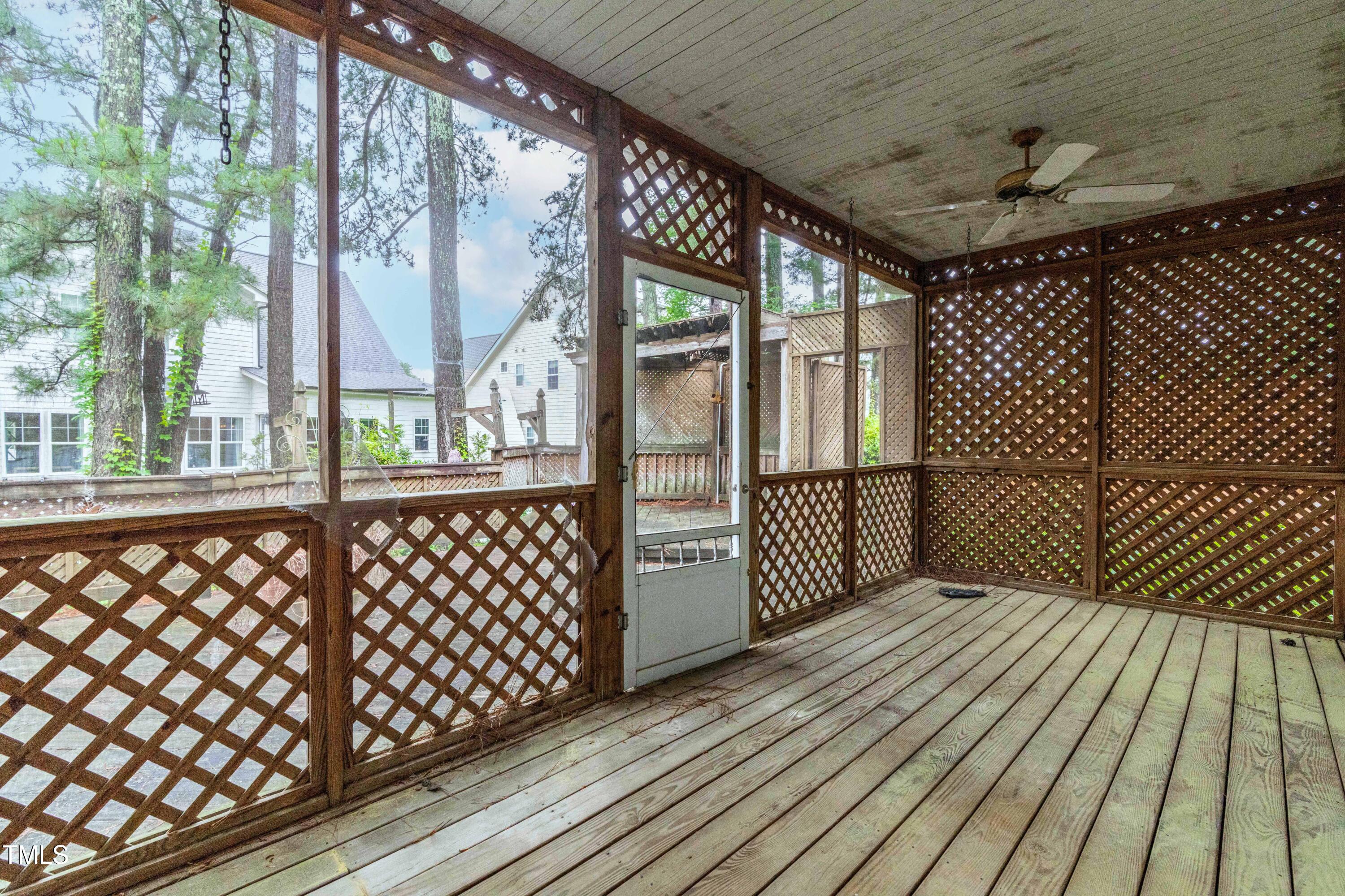 1724 Briarforest Place Raleigh, NC 27615 - Photo 23 of 25 Screened in porch