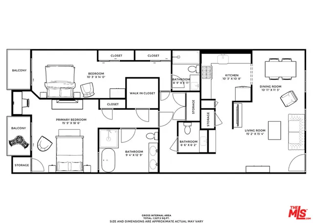$5,950 | 16123 Sunset Boulevard, Unit 202, Pacific Palisades, CA 90272