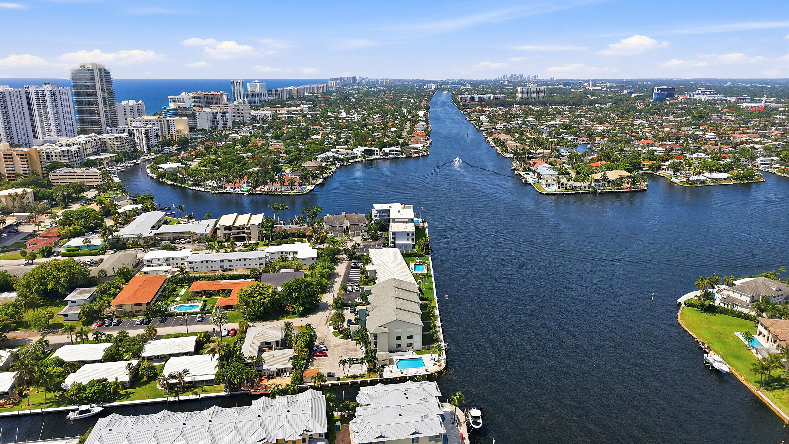 1201 South Riverside Drive, Unit 306 Pompano Beach, FL 33062 - Photo 38 of 53 35_aerial view
