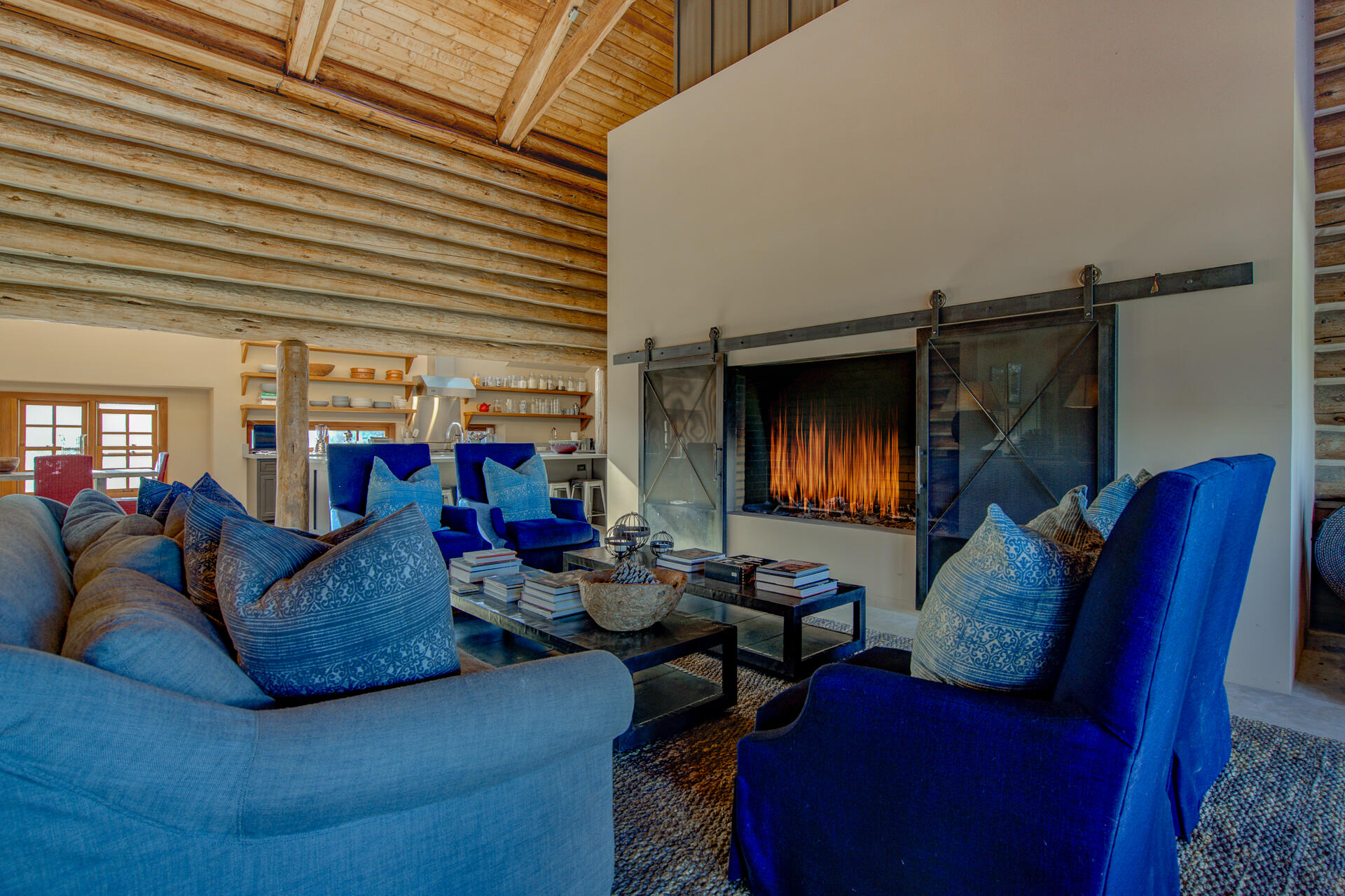 21151 Ridge Road Hat Creek, CA 96040 - Photo 20 of 68 a living room with furniture and a flat screen tv