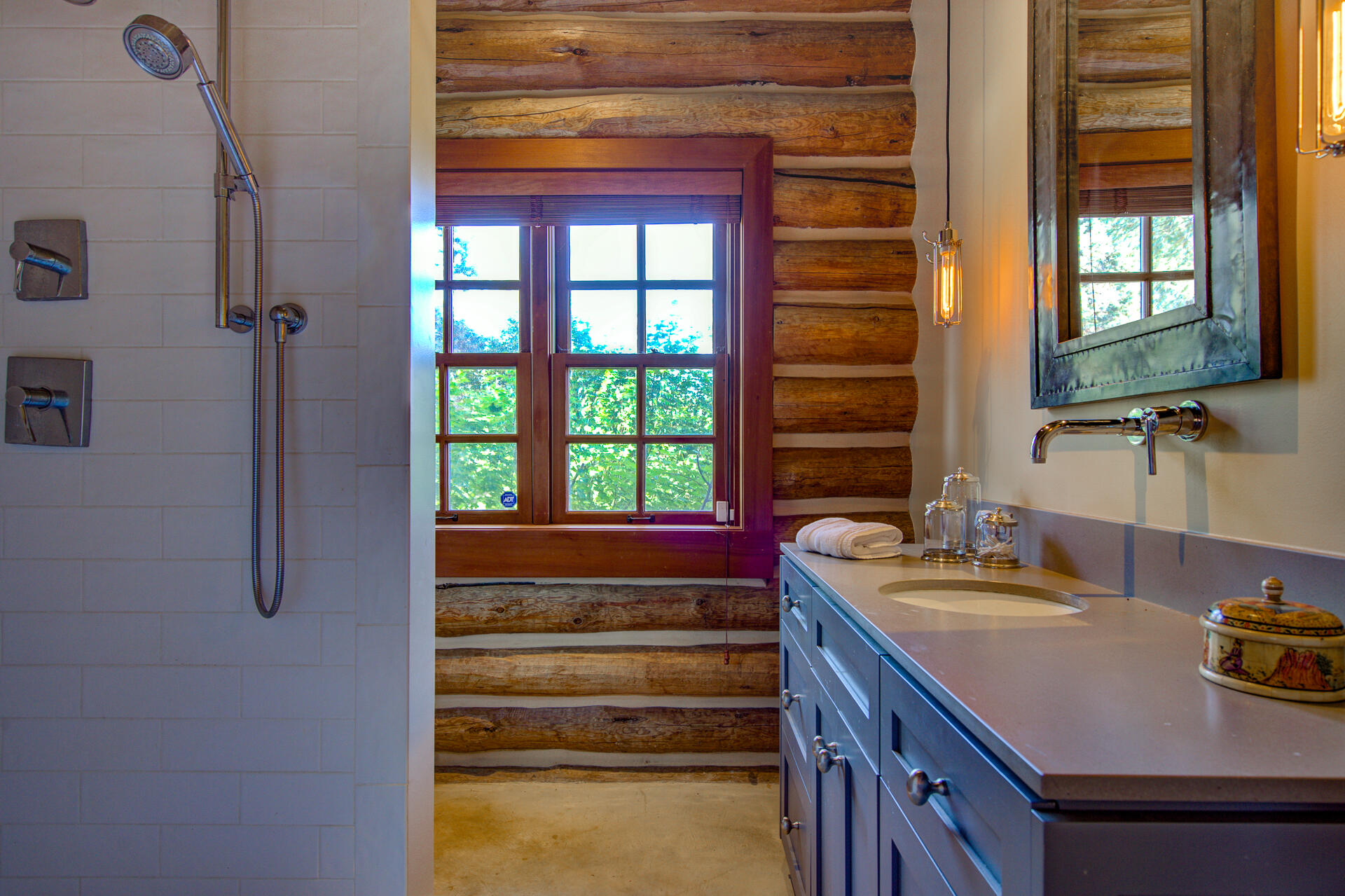 21151 Ridge Road Hat Creek, CA 96040 - Photo 31 of 68 a bathroom with a sink and a window