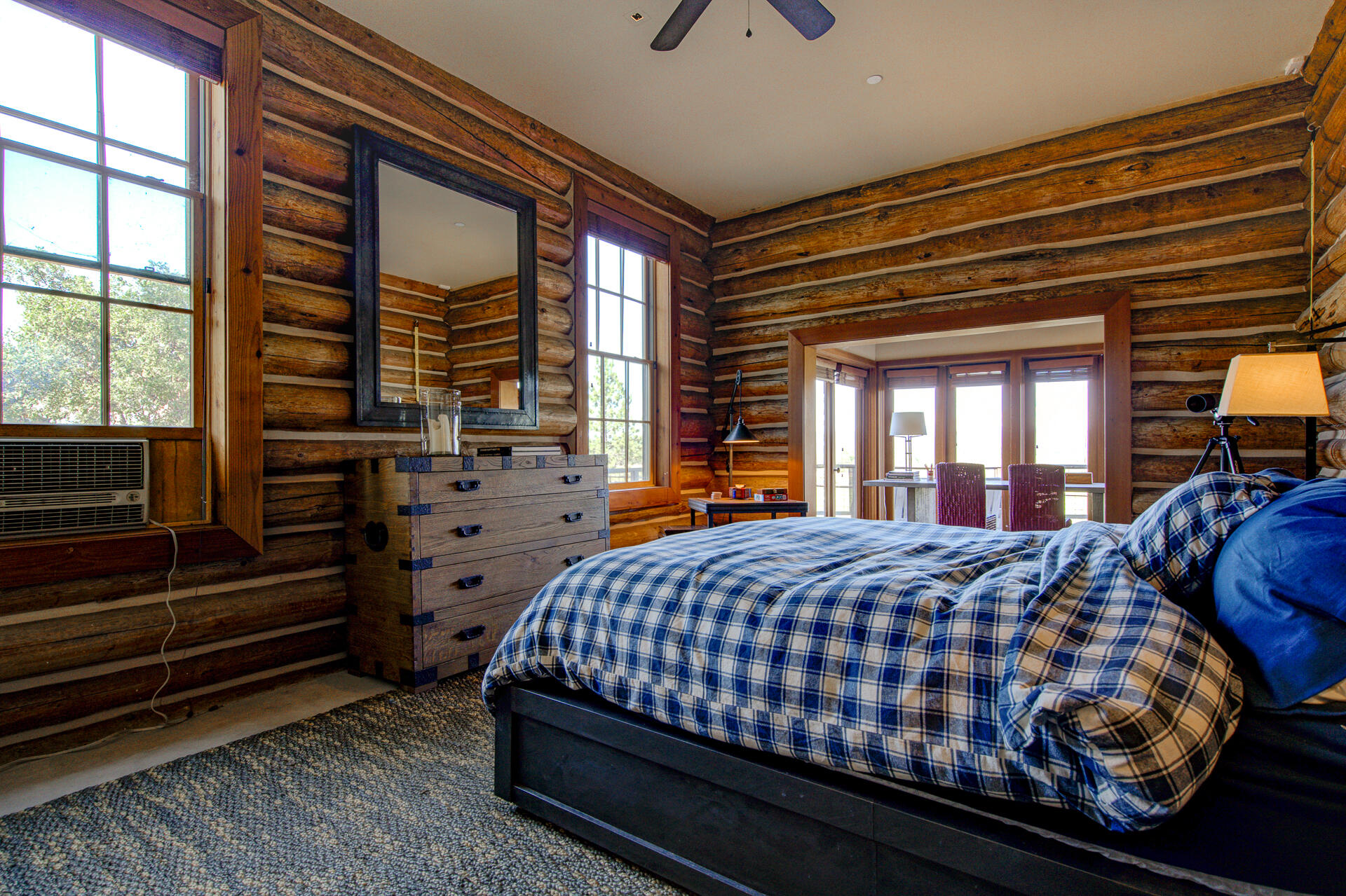 21151 Ridge Road Hat Creek, CA 96040 - Photo 36 of 68 a bedroom with a bed and a window