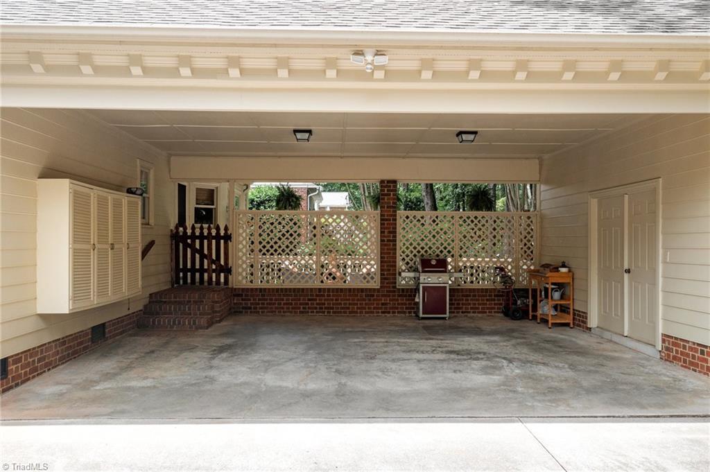 1908 Milan Road Greensboro, NC 27410 - Photo 42 of 49 Front view of the carport.