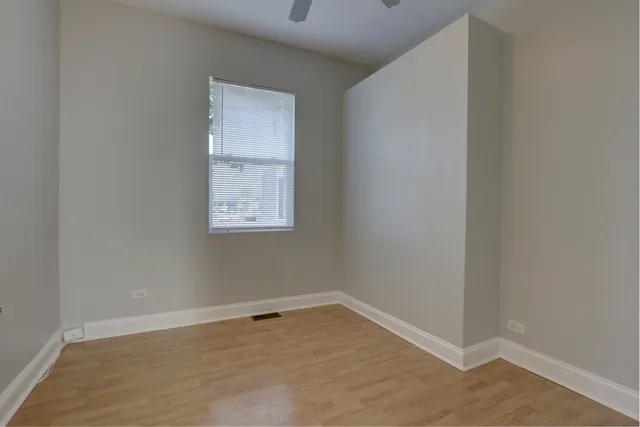 a view of empty room with window