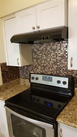 a close view of stove