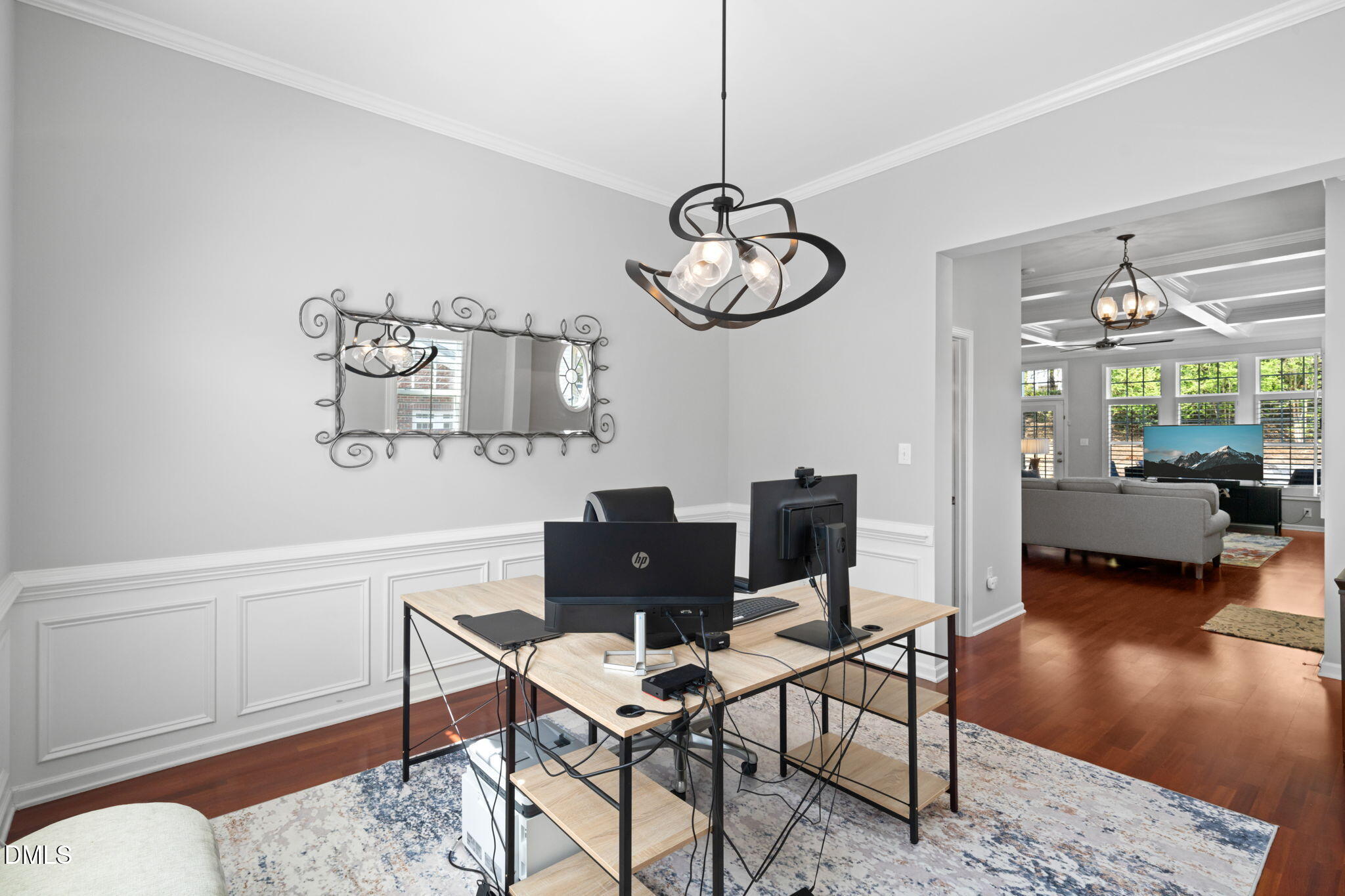 13227 Ashford Park Drive Raleigh, NC 27613 - Photo 18 of 55 a view of a livingroom and dining room