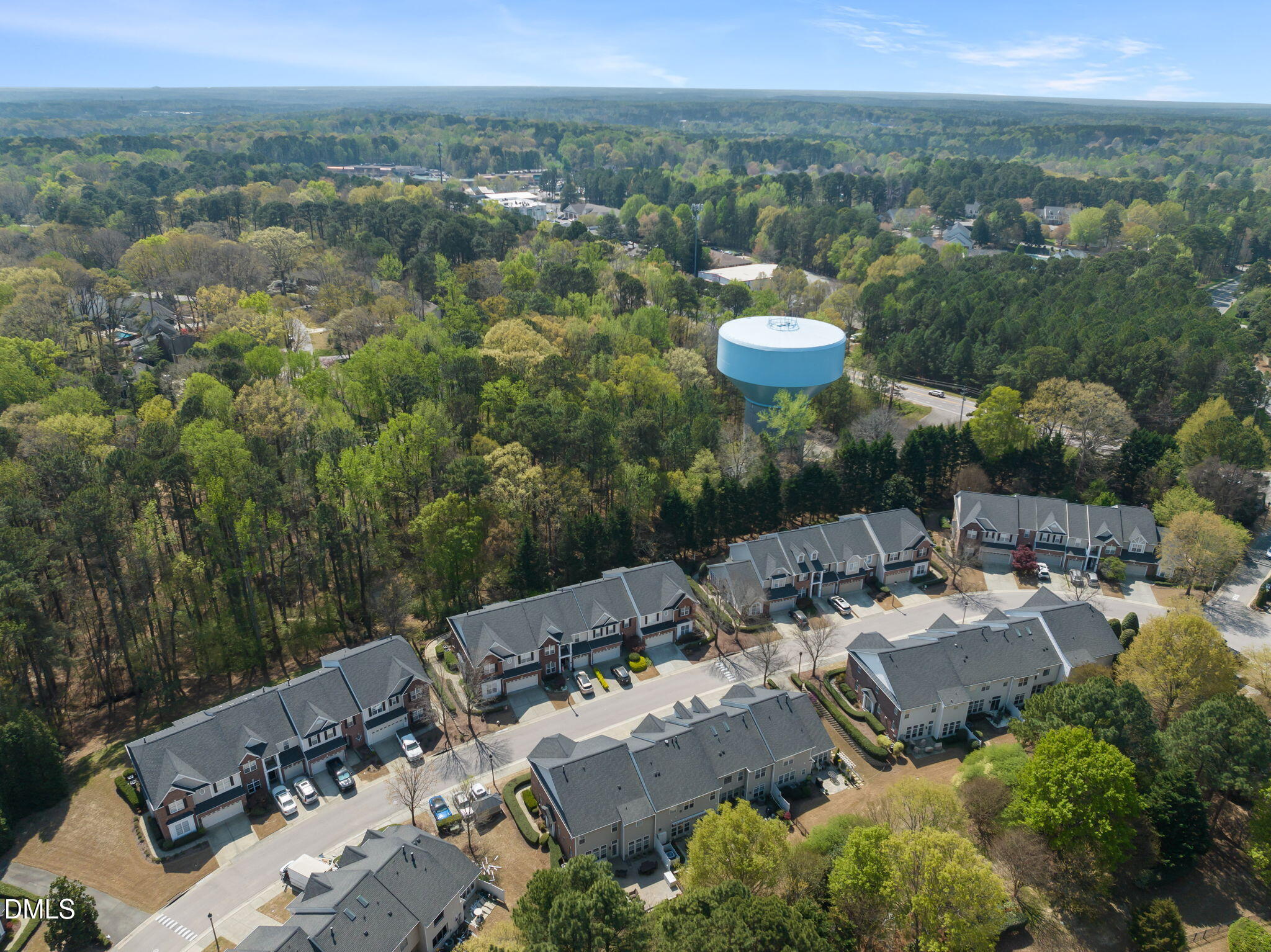 13227 Ashford Park Drive Raleigh, NC 27613 - Photo 53 of 55 an aerial view of a house with mountain view