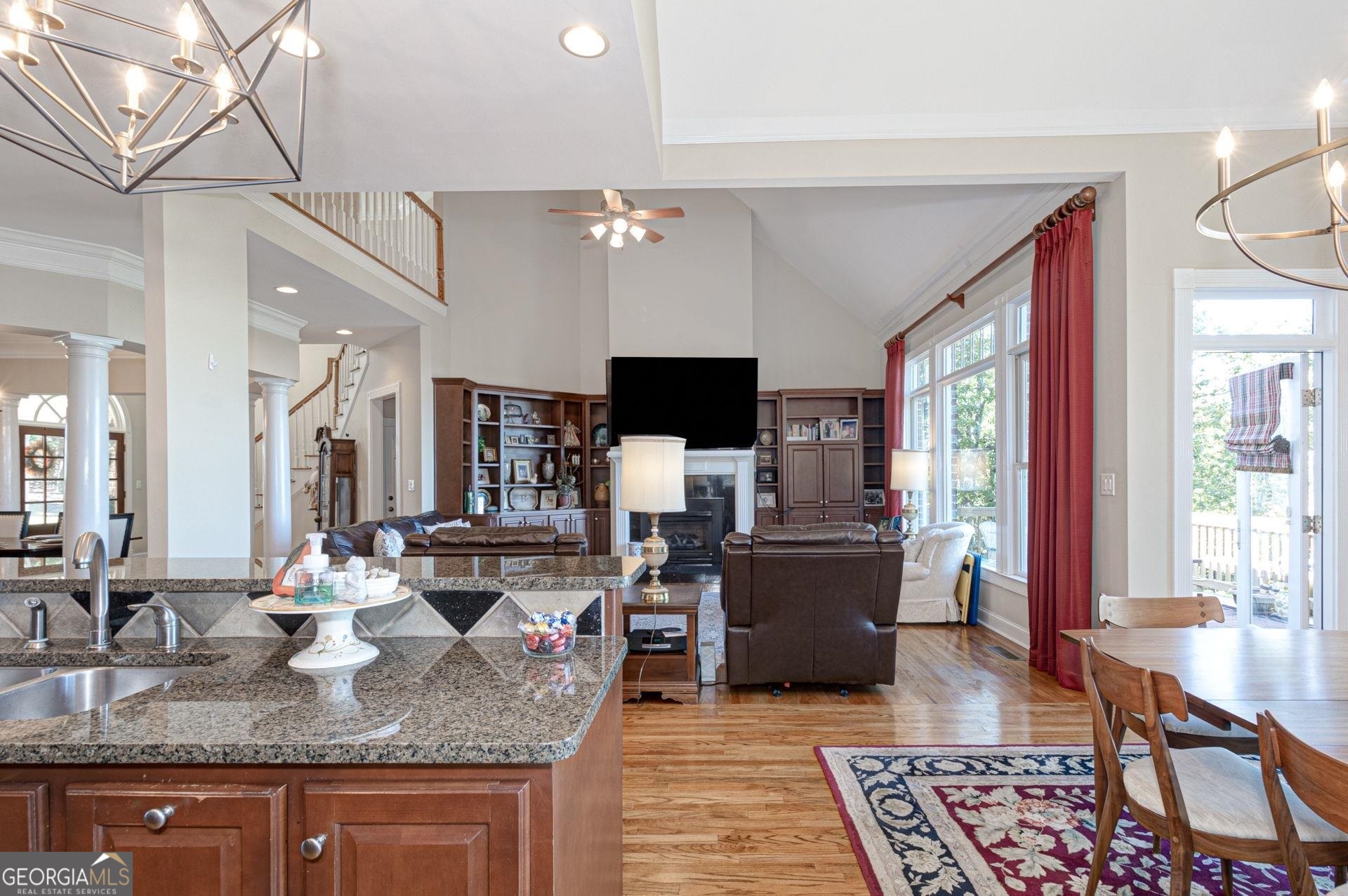 551 Mountain Ridge Drive Manchester, GA 31816 - Photo 20 of 72 This view is from the kitchen looking into the great room.