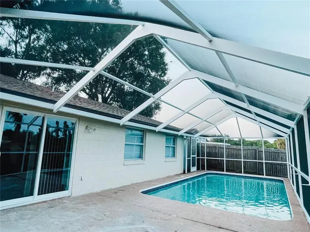 a view of outdoor space with deck