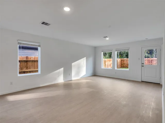 a view of an empty room with window