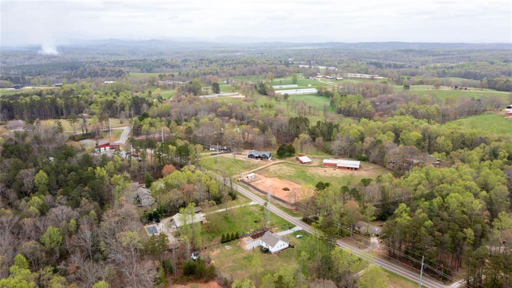 2976 Sweetwater Juno Road Dawsonville, GA 30534 - Photo 42 of 42 an aerial view of residential houses with outdoor space and trees