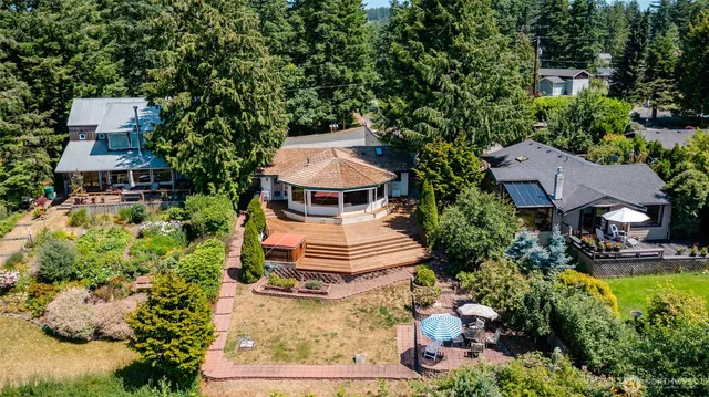 a view of a house with a porch