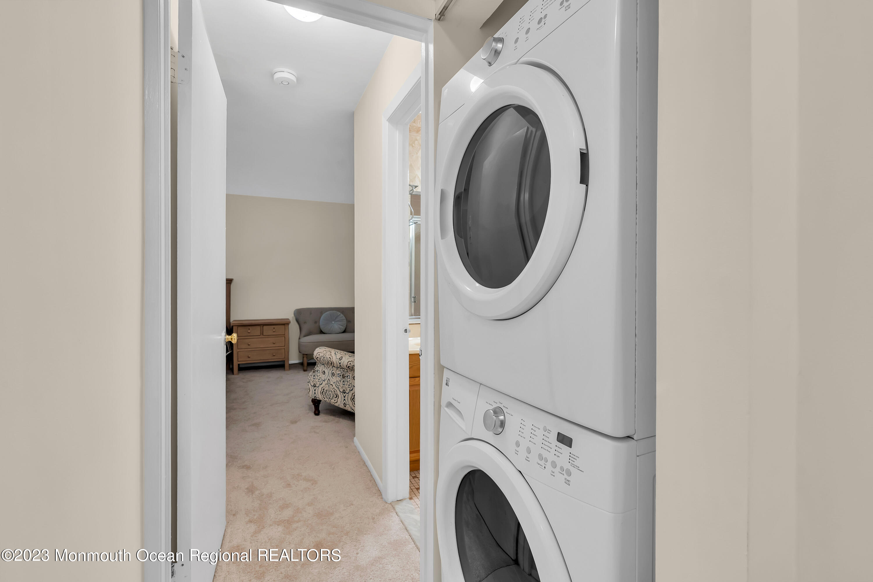 80 Friendship Court Red Bank, NJ 07701 - Photo 22 of 25 a view of a washer and dryer in a utility room