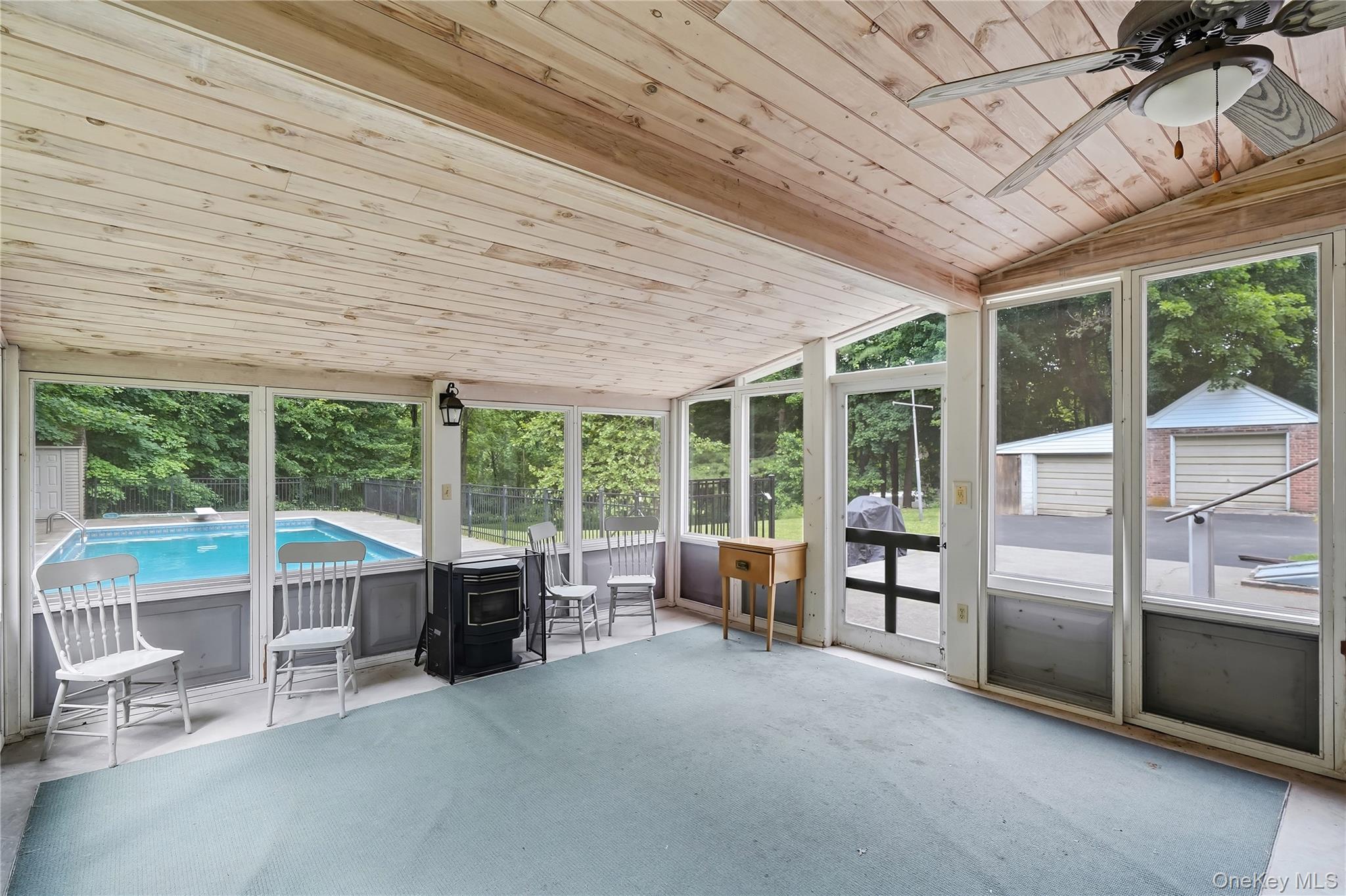 28 Kent Road Wappingers Falls, NY 12590 - Photo 34 of 50 Enclosed porch off dining area