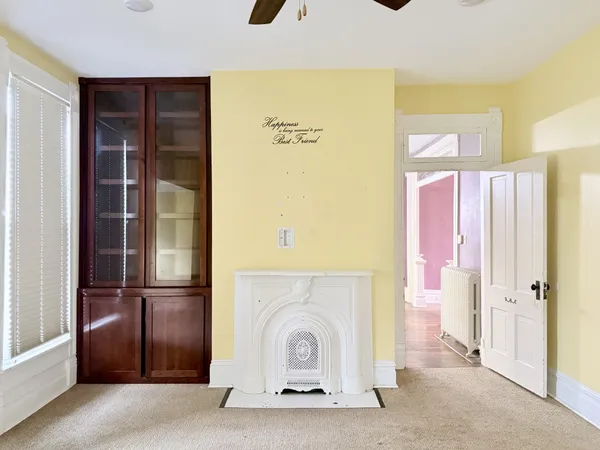 a view of front door