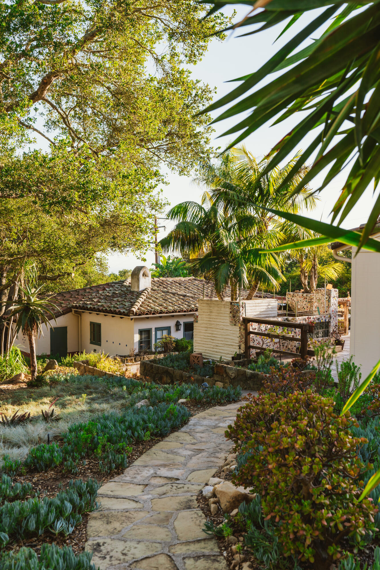 460 El Cielito Road Santa Barbara, CA 93105 - Photo 28 of 38 Path to Guest House and Studio