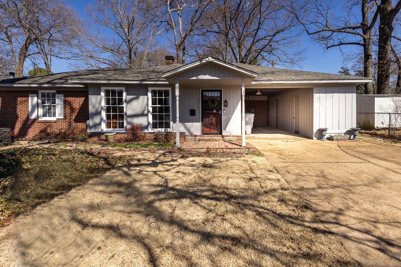 4734 Willow Road Memphis, TN 38117 - Photo 1 of 23 a front view of a house with a sitting space