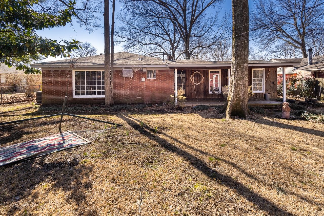 4734 Willow Road Memphis, TN 38117 - Photo 23 of 23 front view of a house with a yard and trees