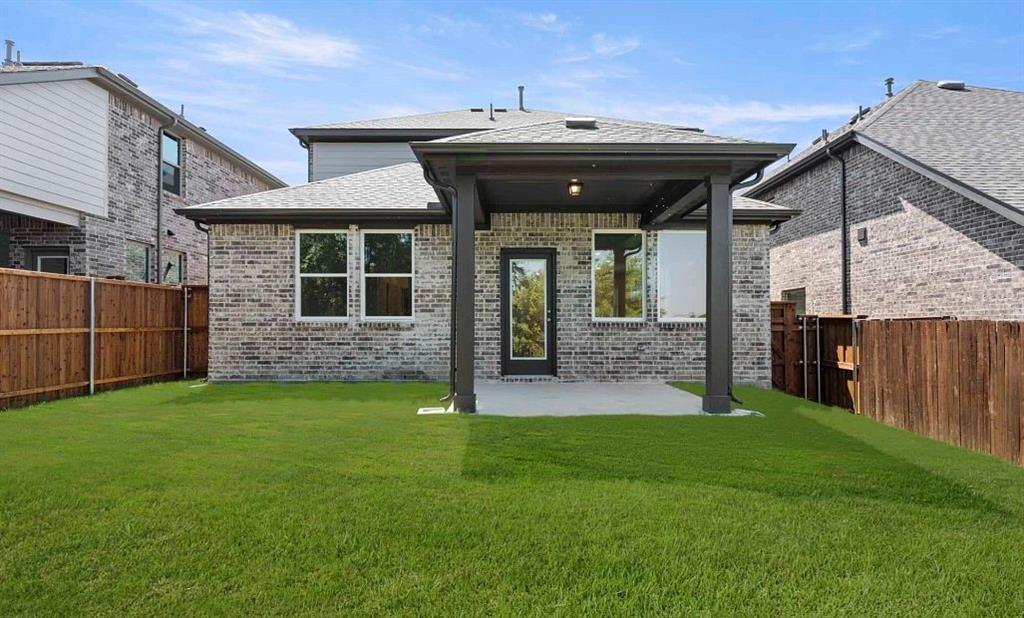 14166 Gallatin Street Pilot Point, TX 76258 - Photo 4 of 13 Rear Exterior Design Representative Photo