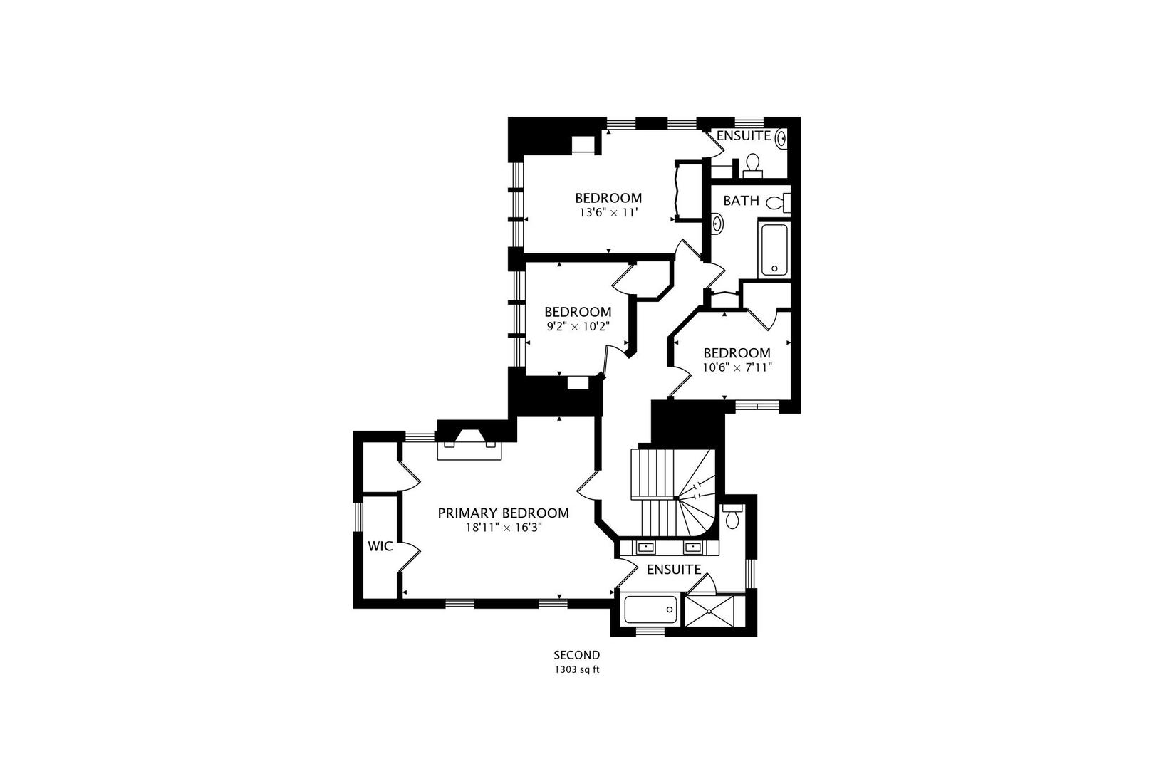 32 Crescent Place Wilmette, IL 60091 - Photo 44 of 45 a picture of a bench in a white wall