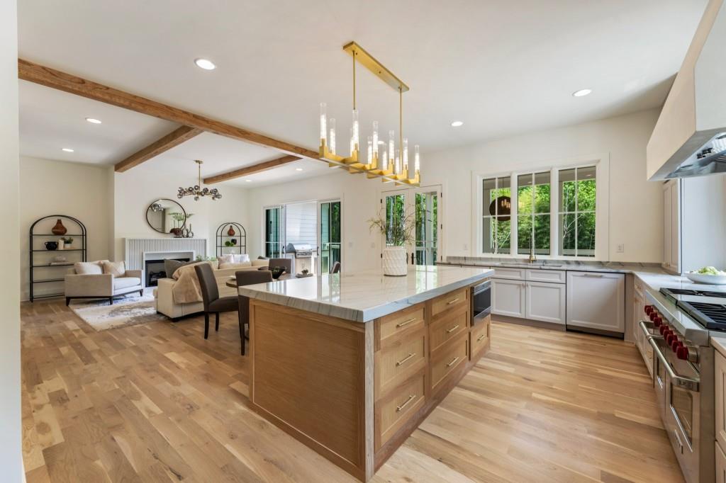 2000 Birmingham Road Milton, GA 30004 - Photo 22 of 42 a large white kitchen with a large window