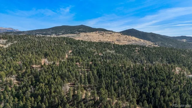 a view of city and mountain
