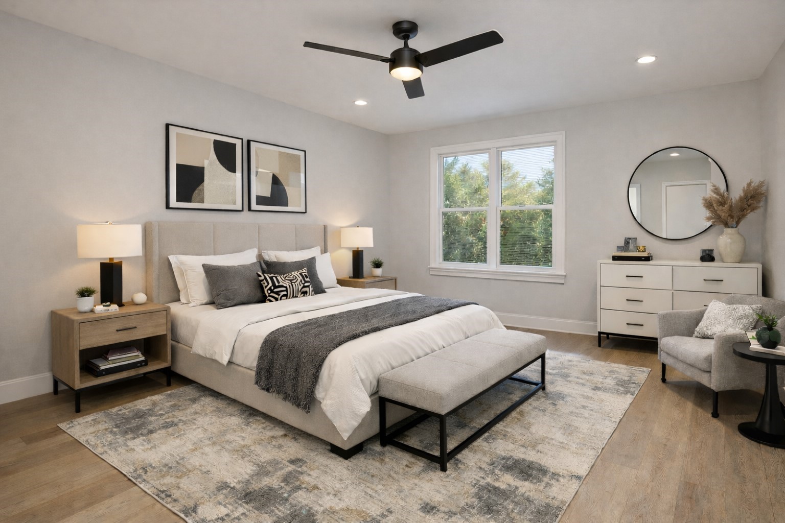 4334 Maass Road Burton, TX 77835 - Photo 25 of 44 Apartment downstairs bedroom - virtually staged