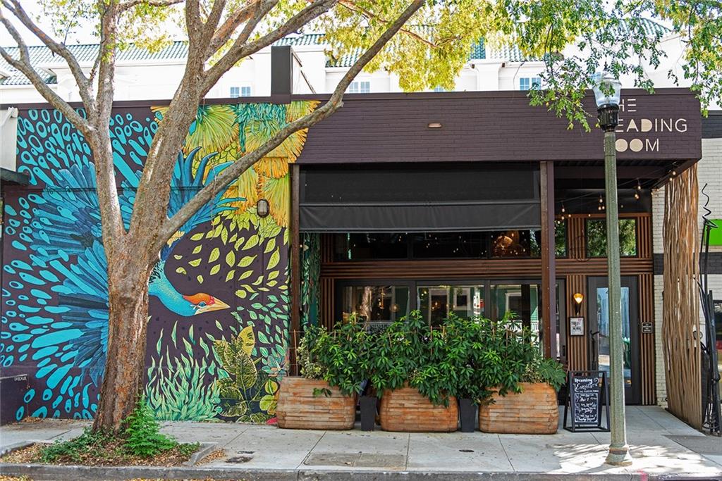 417 East College Avenue, Unit 102 Decatur, GA 30030 - Photo 39 of 60 a front view of a house with a garden