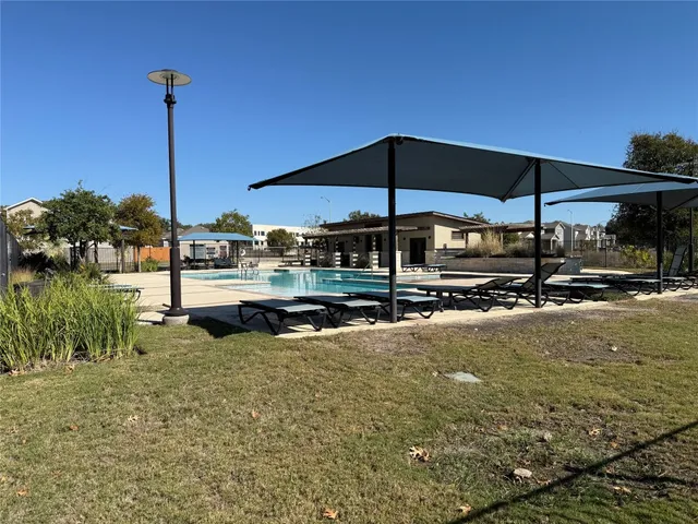 a view of outdoor space with seating area