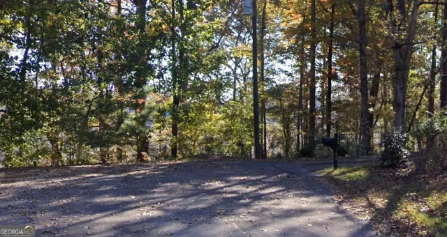 a view of outdoor space with trees