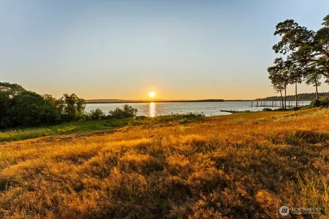 a view of an ocean and beach