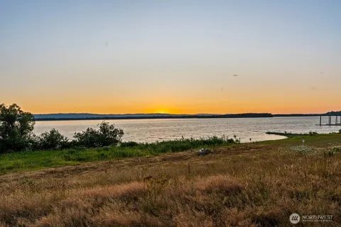 a view of an ocean and beach