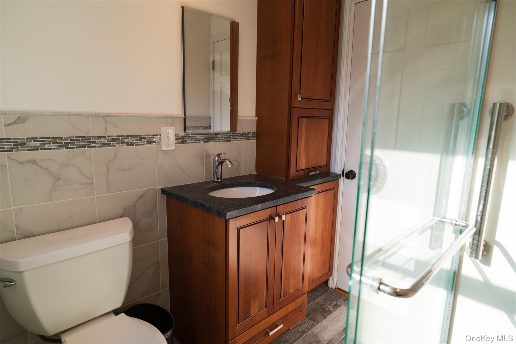 35 Rapalje Road Fishkill, NY 12524 - Photo 22 of 44 a bathroom with a toilet sink and mirror