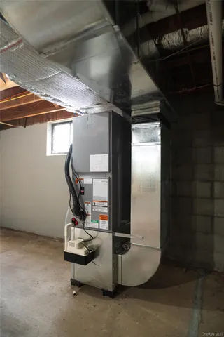 a view of storage and utility room