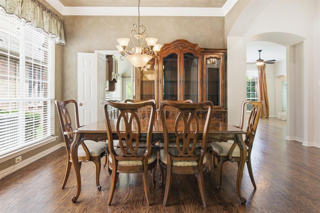8180 Holliday Road Lantana, TX 76226 - Photo 8 of 31 The dining room has easy access to the kitchen.