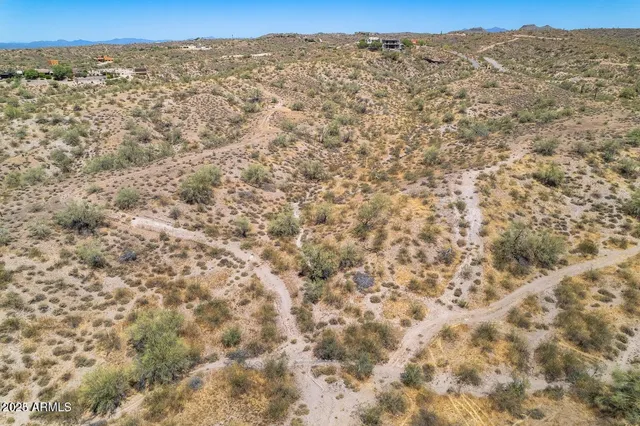 a view of a sky from a building