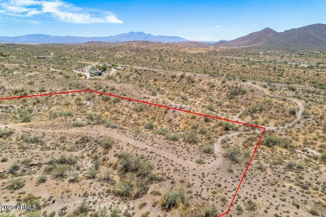 a view of city and mountain