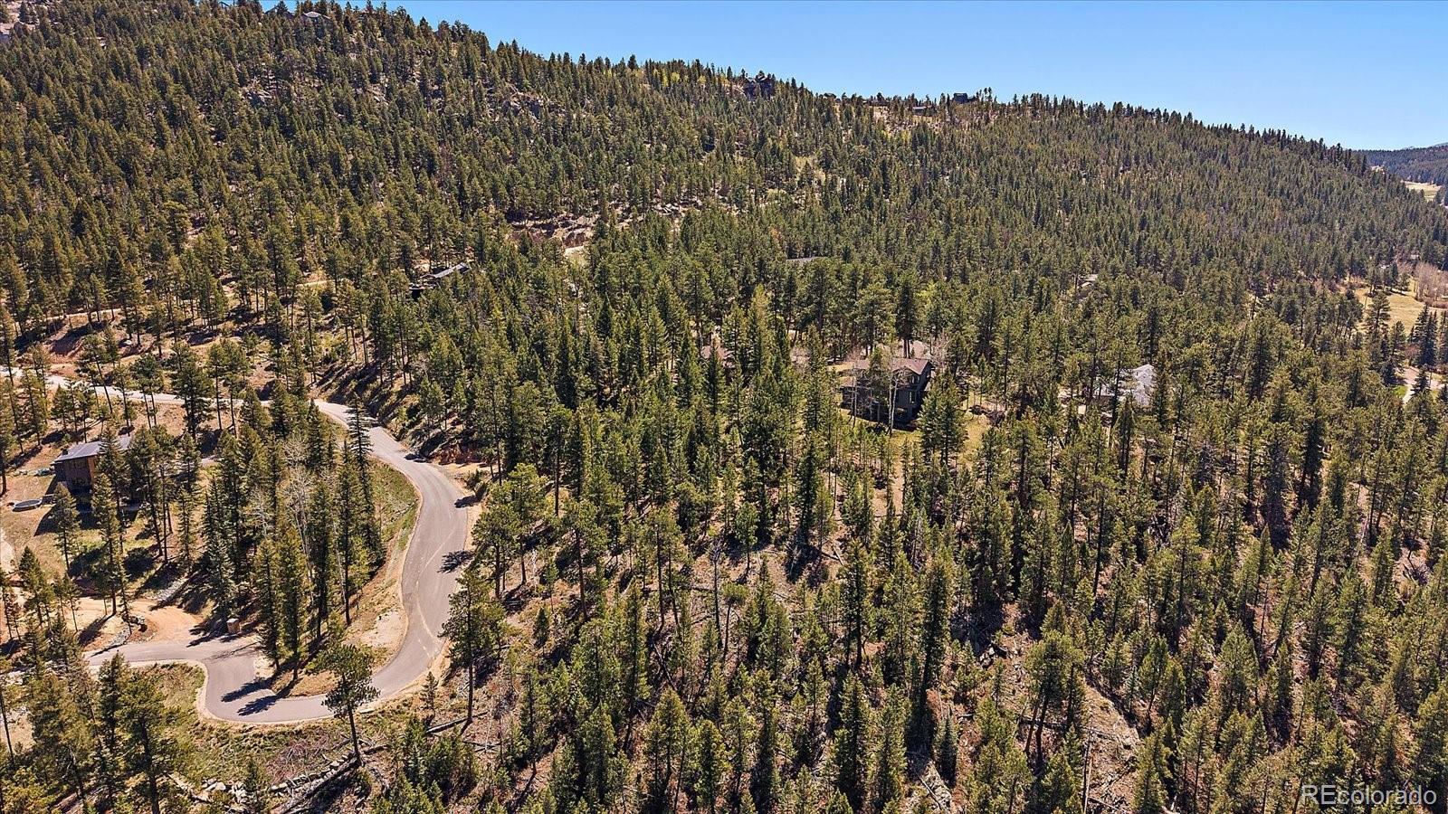 6855 Lynx Lair Road Evergreen, CO 80439 - Photo 6 of 21 a view of a bunch of trees