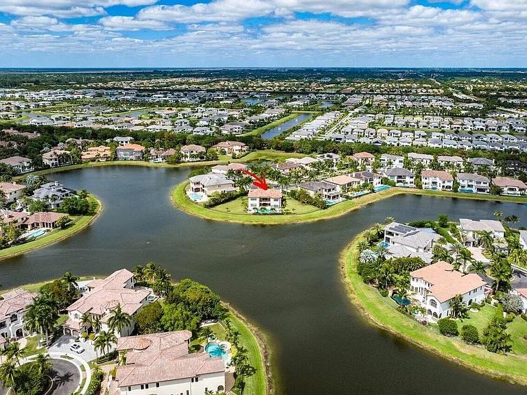 17511 Cadena Drive Boca Raton, FL 33496 - Photo 12 of 62 an aerial view of a residential houses with outdoor space