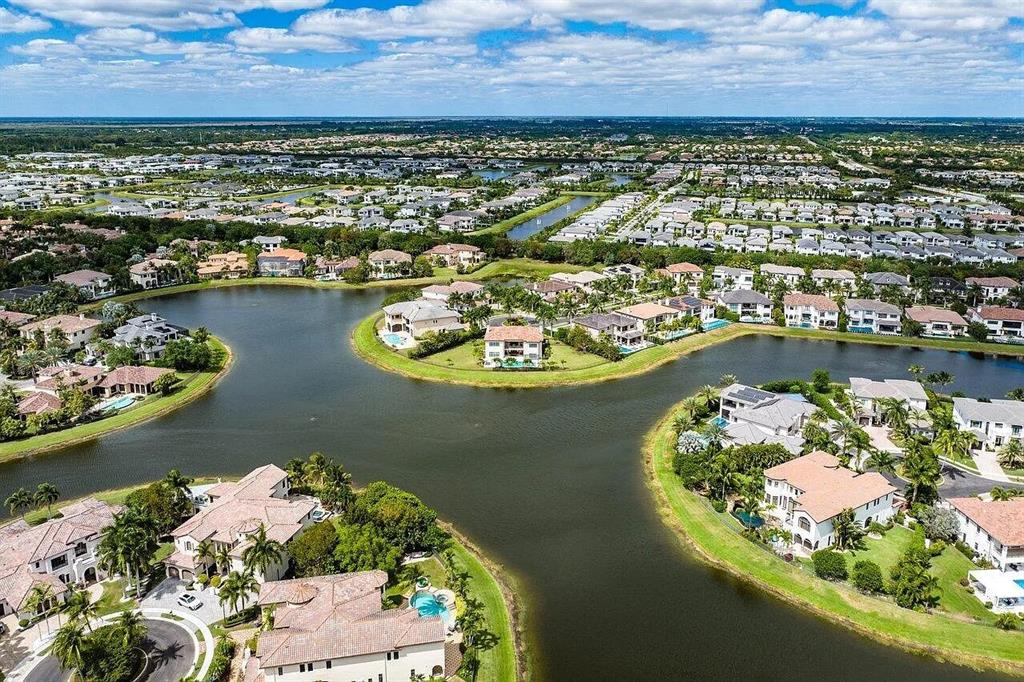 17511 Cadena Drive Boca Raton, FL 33496 - Photo 26 of 62 an aerial view of a residential houses with outdoor space