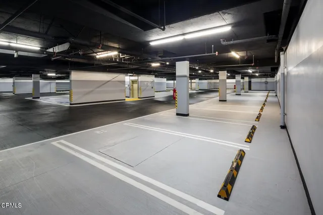 a view of parking area