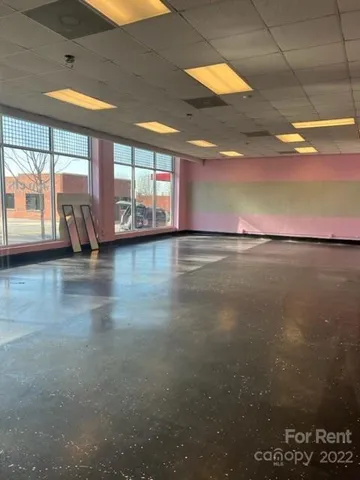 a view of a room with window