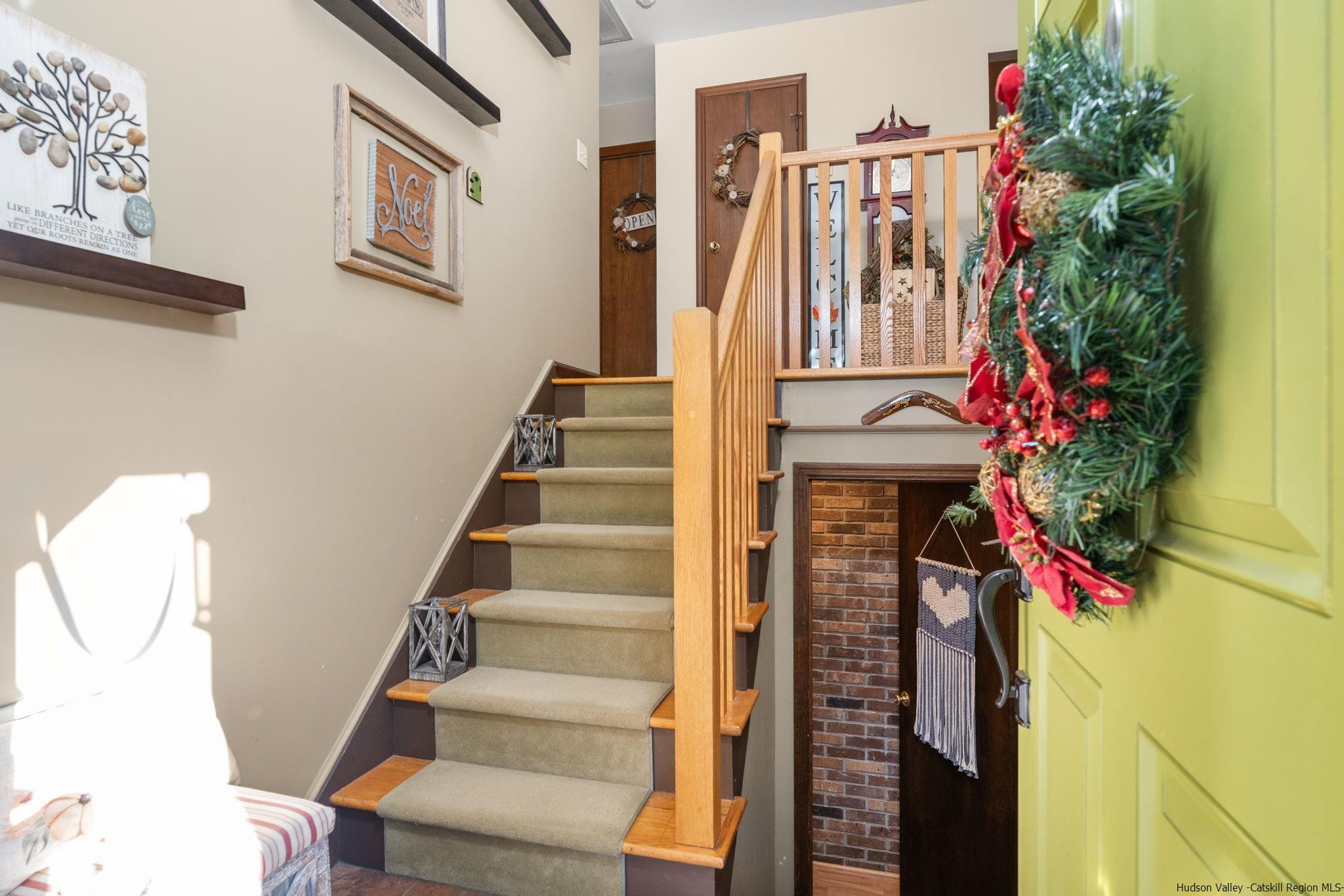 154 Mountain View Road Tillson, NY 12486 - Photo 2 of 25 a view of entryway with a flower garden