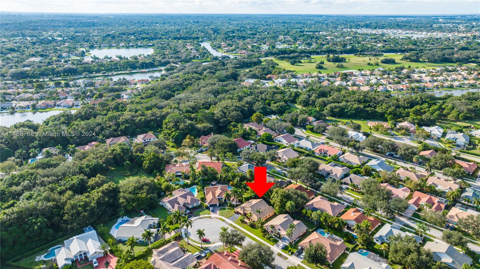 9641 Ridgeside Court Davie, FL 33328 - Photo 47 of 47 an aerial view of multiple house