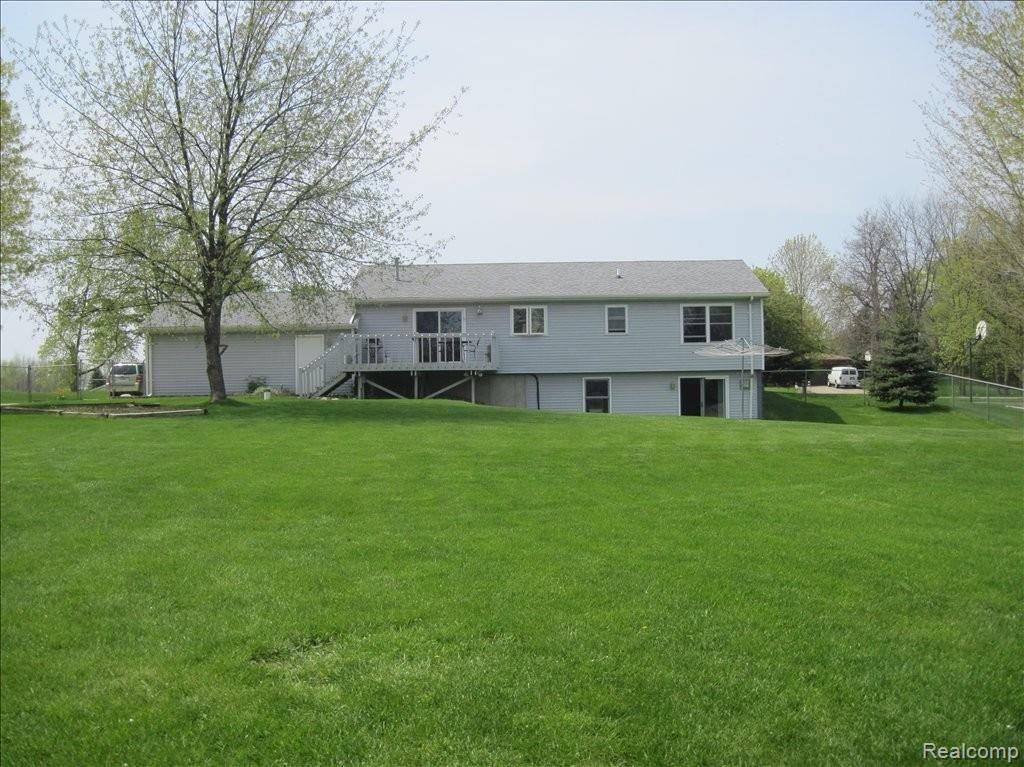 7368 Lobdell Road Linden, MI 48451 - Photo 10 of 19 Back of Home