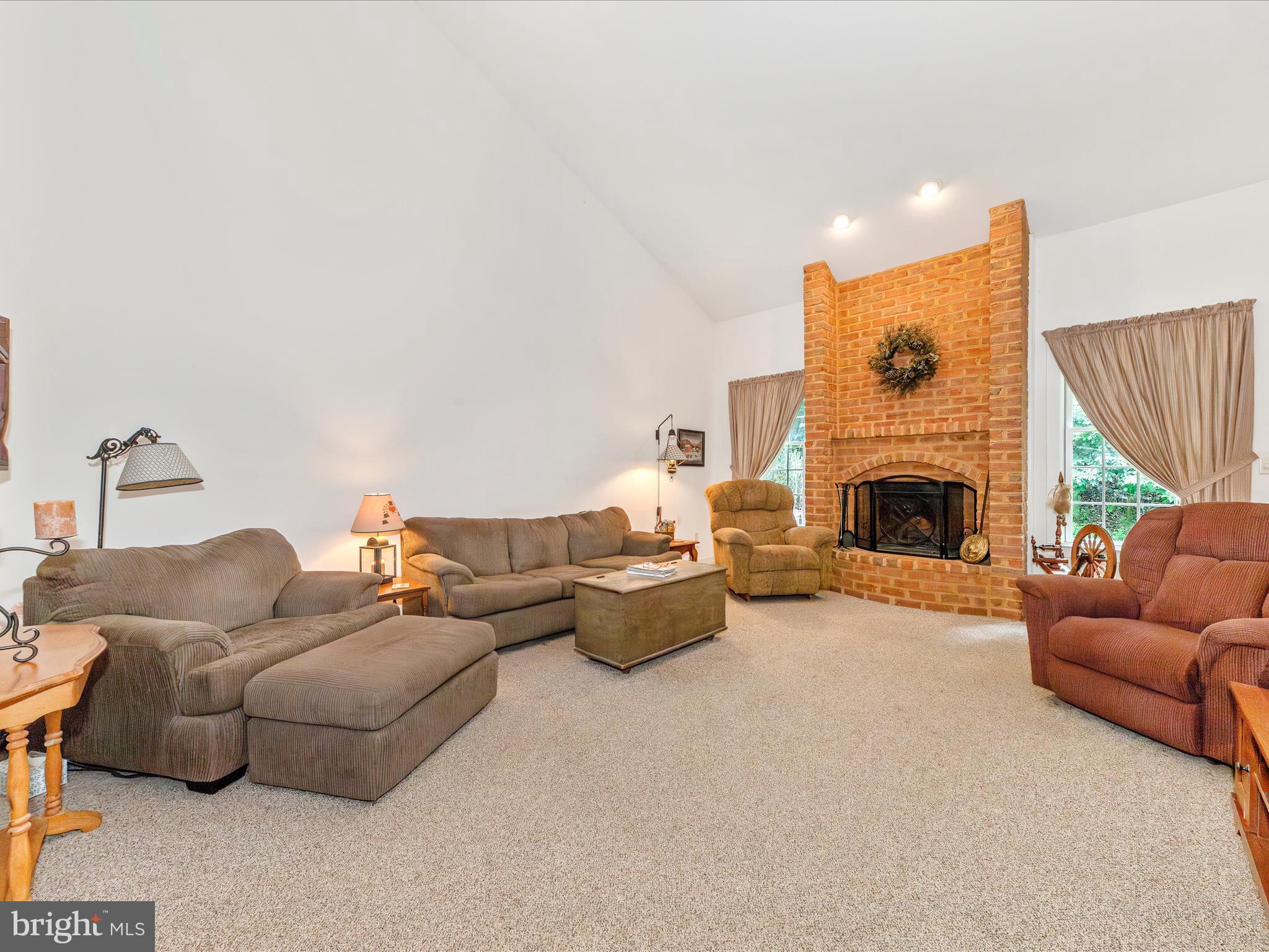 13013 Draper Road Clear Spring, MD 21722 - Photo 12 of 53 a living room with furniture and a fireplace