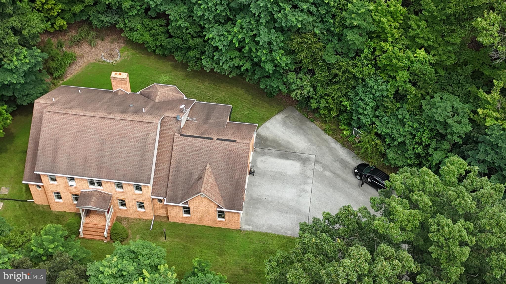13013 Draper Road Clear Spring, MD 21722 - Photo 52 of 53 an aerial view of a house with outdoor space pool seating area and yard