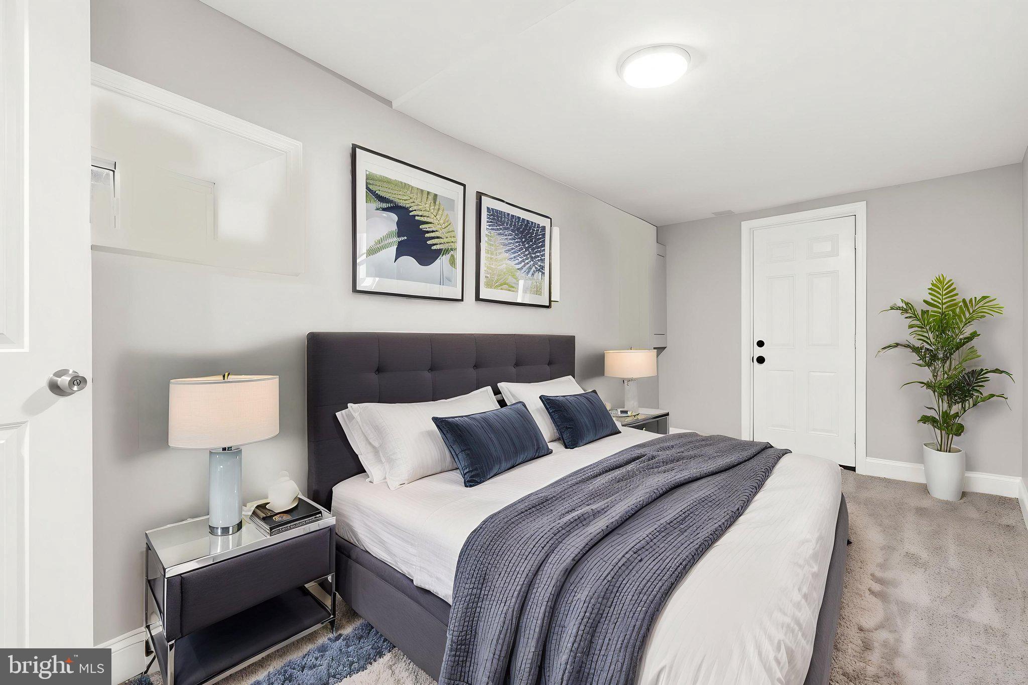 1619 Appleton Street Baltimore, MD 21217 - Photo 22 of 24 LL Bedroom Virtually Staged
