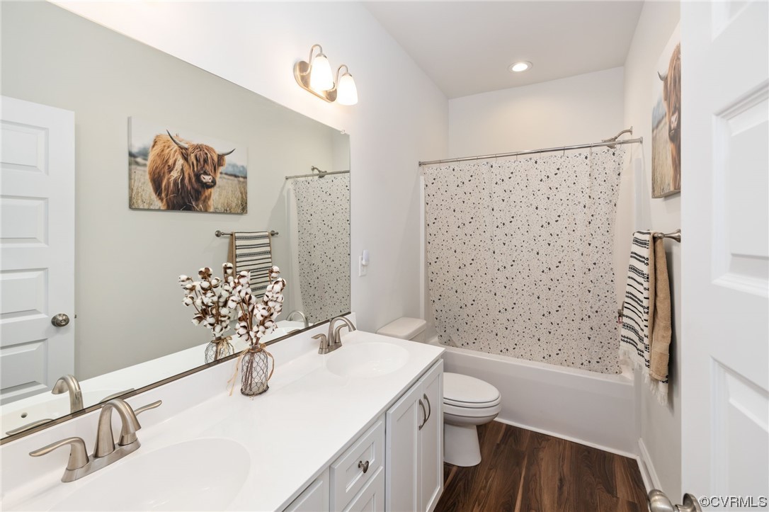 922 Kennon Road Mineral, VA 23117 - Photo 28 of 36 a bathroom with a sink toilet and shower