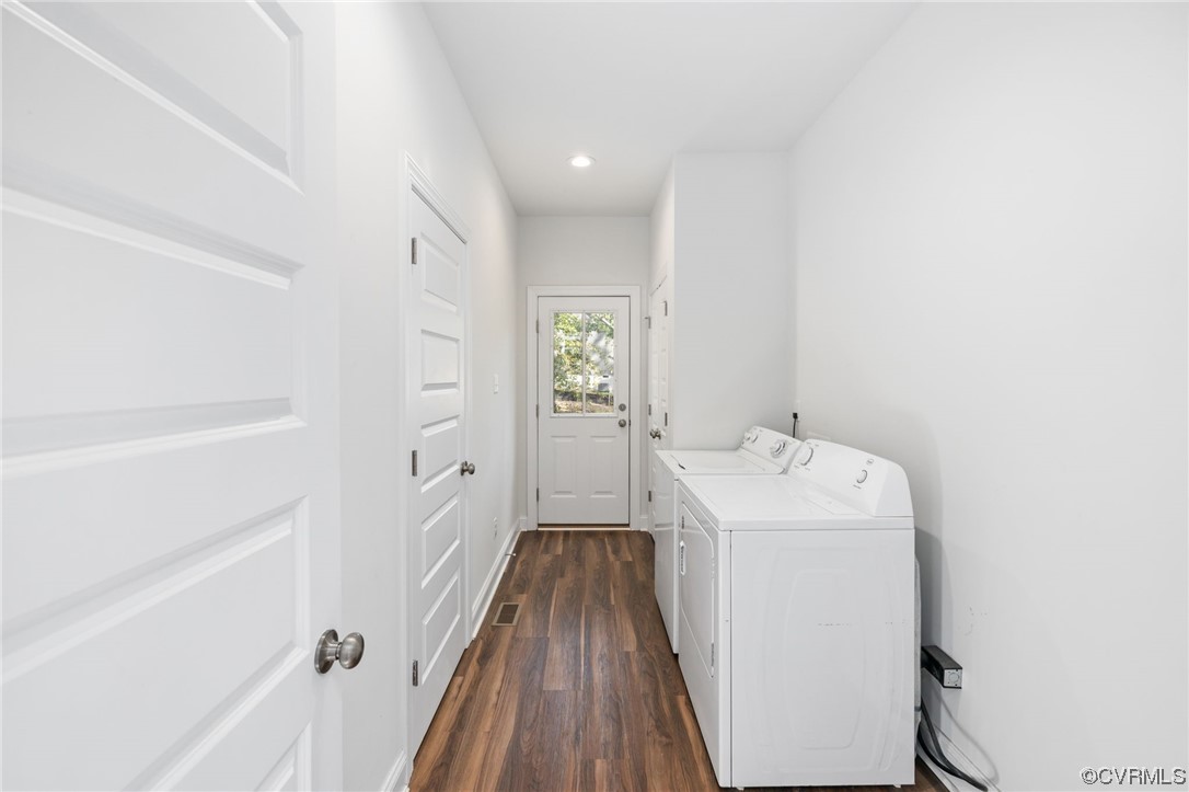 922 Kennon Road Mineral, VA 23117 - Photo 30 of 36 a storage room with a washer and dryer
